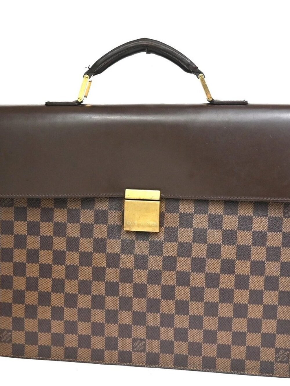 LOUIS VUITTON Altona PM Briefcase Hand Bag Damier Leather Brown N53315 69YJ545